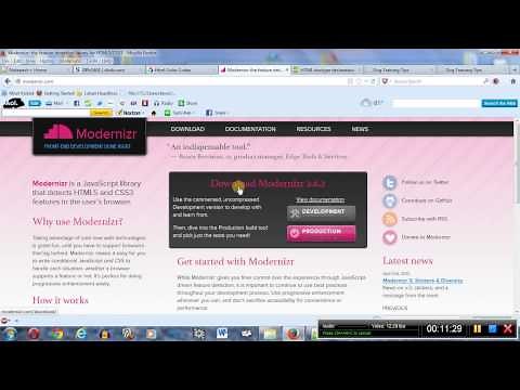 Create a webpage using HTML and CSS part 1