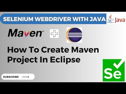 How to Create Maven Project in Eclipse