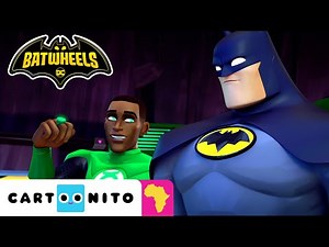 Alien Powers with Green Lantern's Pet | Batwheels | Cartoonito Africa