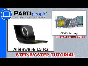 Dell Alienware 15 R2 (P42F002) CMOS Battery How-To Video Tutorial