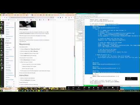 Mouse Click Event To Display An Image of panda