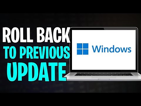 How to Go Back to a Previous Windows Update (2026)