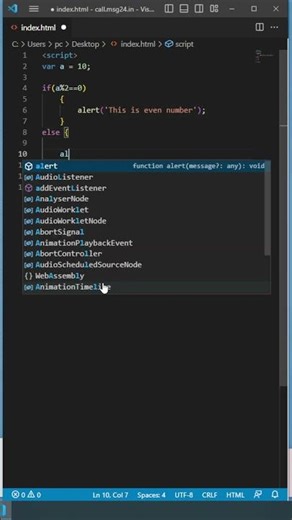 JavaScript Odd Or Even Program | Even Odd Program In JavaScript #javascript #javascripttutorials