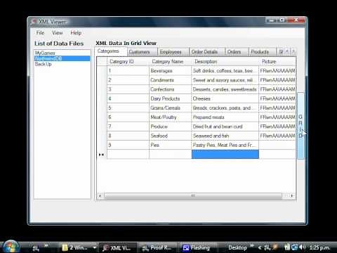 Adding, Editing and Deleting Data in an XML file using XML Viewer