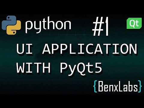 Python UI application with Qt designer and PyQt5 #1
