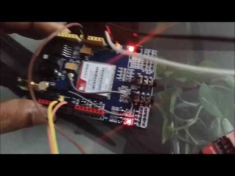 SIM900 GSM/GPRS Shield Interface with Arduino UNO -- Arduino GSM Tutorial