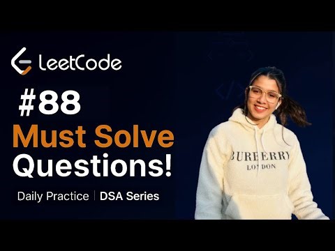 LeetCode 88: Merge Sorted Array 🔥 | In-Place Merge Explained