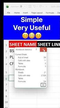 Very Useful Excel Tips | Basic Excel #shorts
