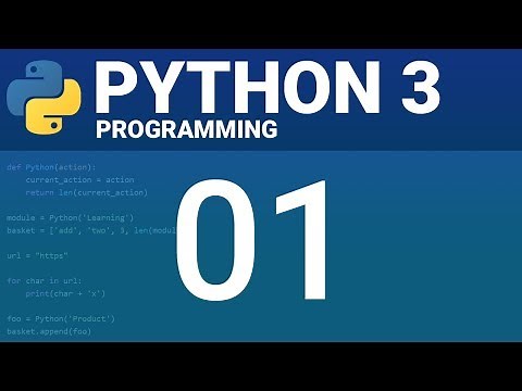 Installing Python 3 and Notepad++ - Python 3 Beginner Programming Part 1