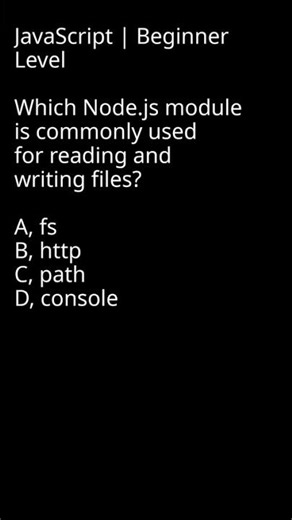 Mastering Node.js File Handling with fs Module #fileio #nodejsfs #javascripttutorial