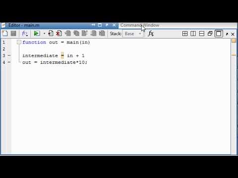 MATLAB tutorial: Functions