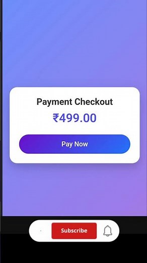 Modern Payment Interface | HTML CSS JavaScript