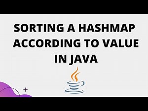 Java Program to sort HashMap using Values