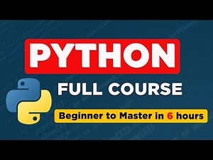 Python Full Course for Beginners | Complete Python Course