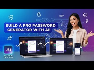 🔥 Build a Secure Password Generator Web App with AI Claude | Full Tutorial 2025 #JavaScript #AI