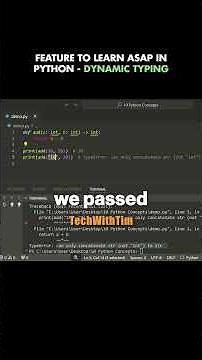 You need to learn this ASAP!