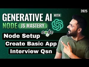 Generative AI with Node js in Hindi #2 Node js App Setup