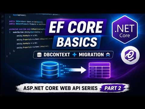 ASP.NET Core Web API Tutorial | EF Core & DbContext Explained (Part 2)