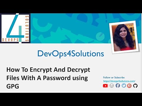How to use GPG to encrypt and decrypt messages | Kleopatra Tutorial |Encrypting and Decrypting Files