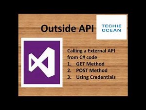 How to Call External API in C#