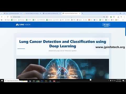 Lung Cancer Detection and Classification using Deep Learning | Python Machine Learning IEEE Project