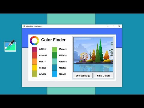 Create Image Color Detection Software with Python | GUI Tkinter Color Finder Project