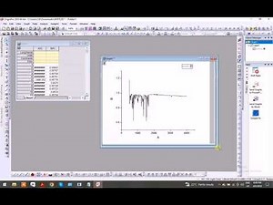How to plotting and Interpreting FTIR Spectra