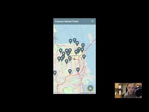 Farmers' Market Finder iOS App made with Python and Kivy