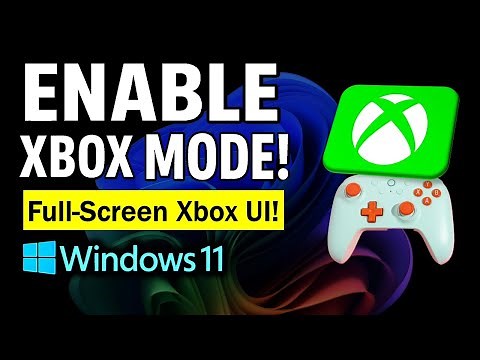 Enable Xbox Full-Screen Mode on Any Windows 11 PC | New Console UI Setup Guide (2025)