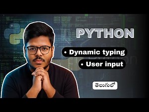 Python input function and Dynamic Typing. explained | CA classes