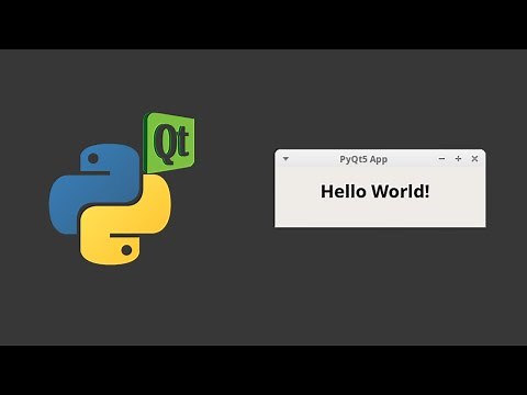 PyQt5 Tutorial 1 - Introduction to GUIs in Python
