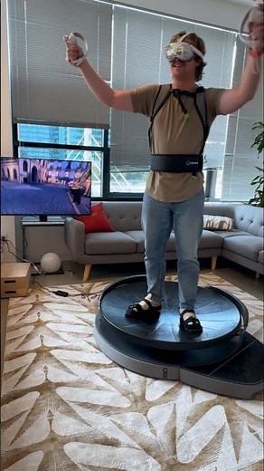 Ever Fallen in VR? Trying Out the Omni One VR Treadmill