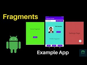 Android Fragments Tutorial with Simple Example App