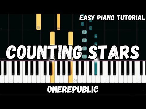 OneRepublic - Counting Stars (Easy Piano Tutorial)