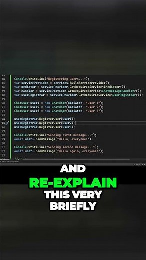Let's check out a simple MediatR example!