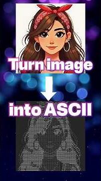 Creating ASCII art in Python | Convert image into symbols