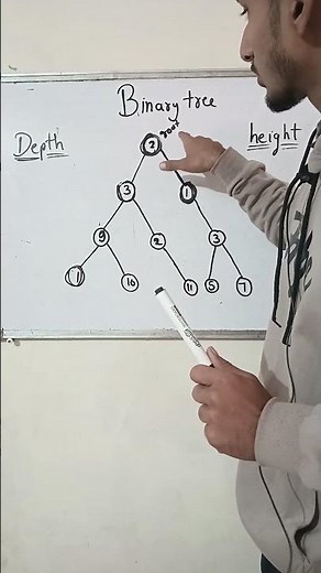 Binary tree depth and height terminology