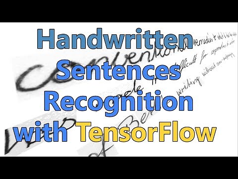 Step-by-Step Handwritten Sentence Recognition with TensorFlow and CTC loss