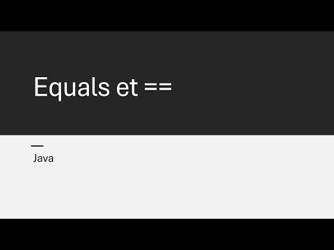 Java: the equals method or the == operator. Which one to use?