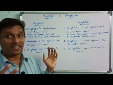 Difference Between StringBuffer and StringBuilder | Java Interview Question | Java Programming