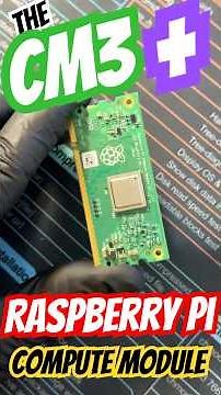 The Raspberry Pi Compute Module 3+ #raspberrypi