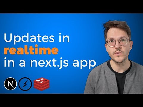 Realtime updates with next.js, socket.io and a redis publisher