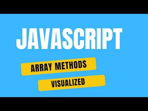 JavaScript Array Methods Visualized in 60 seconds