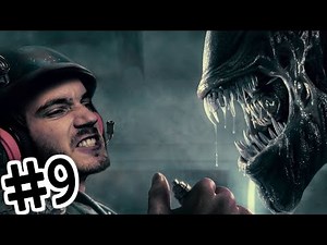 PEWDS Vs ALIEN SHOWDOWN! Alien Isolation Gameplay Walkthrough Part 9