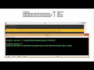 enable secret with new hashing Algorithm Cisco