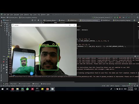 Face detection and recognition using FaceNet, MTCNN and keras