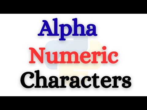 Python Tutorial : Check and Remove Non-Alphanumeric Characters