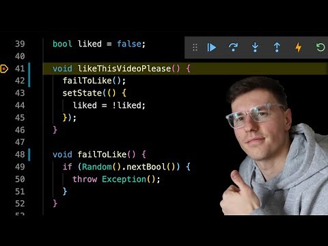 Easy Debugging with Breakpoints and Stack Trace