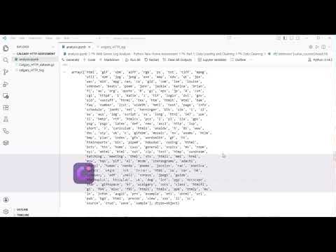 Web Server Log Analysis | Python Project Explanation