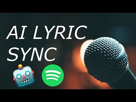 Using AI to Sync Song Lyrics